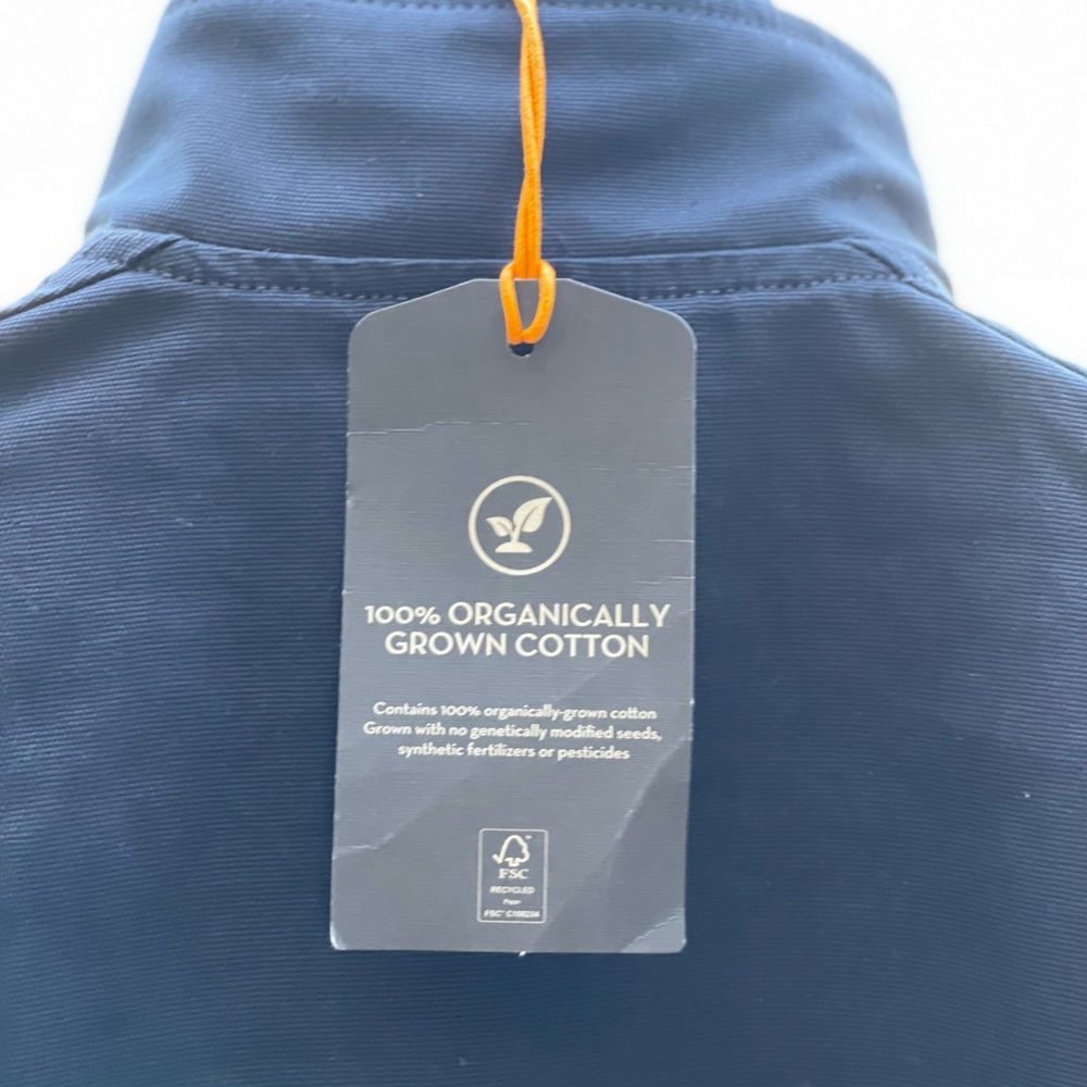 TIMBERLAND HR FULL-ZIP COTTON THERMAL BOMBER JACKET - Picture 9 of 11